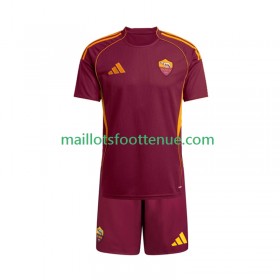 Maillot/Tenue AS Roma Enfant Domicile 2025/2026